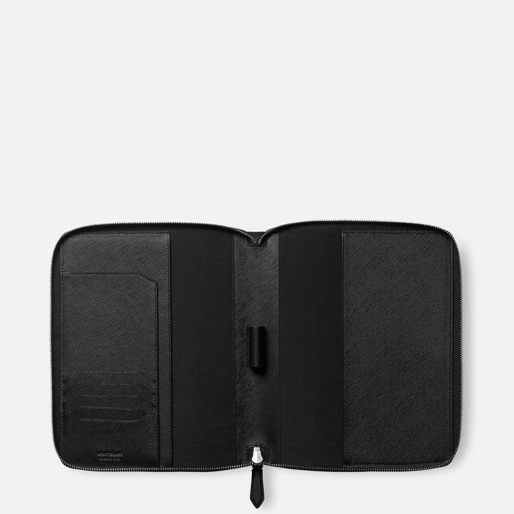Montblanc portablocco A5 con cerniera Montblanc Sartorial nero 130839