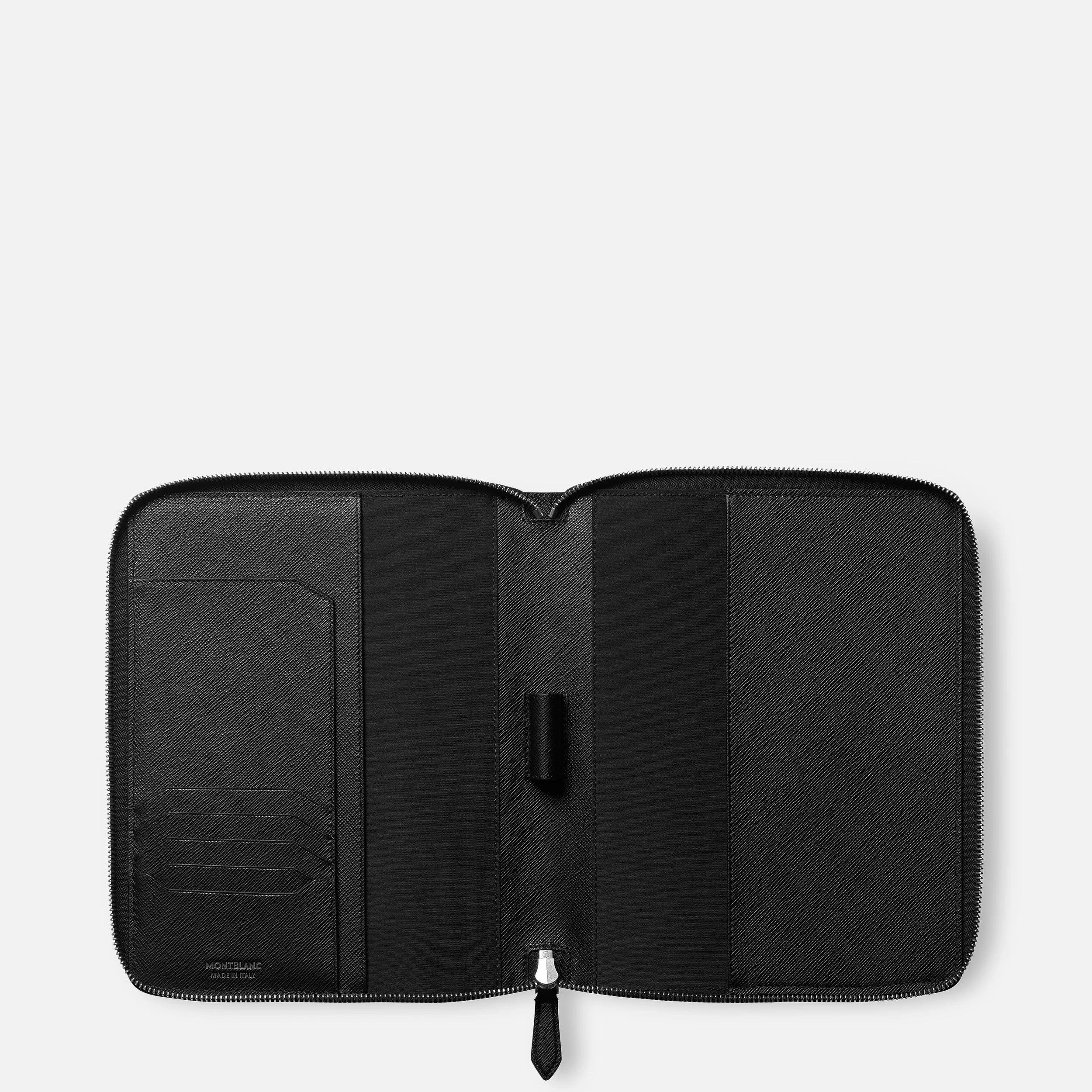 Montblanc portablocco A5 con cerniera Montblanc Sartorial nero 130839