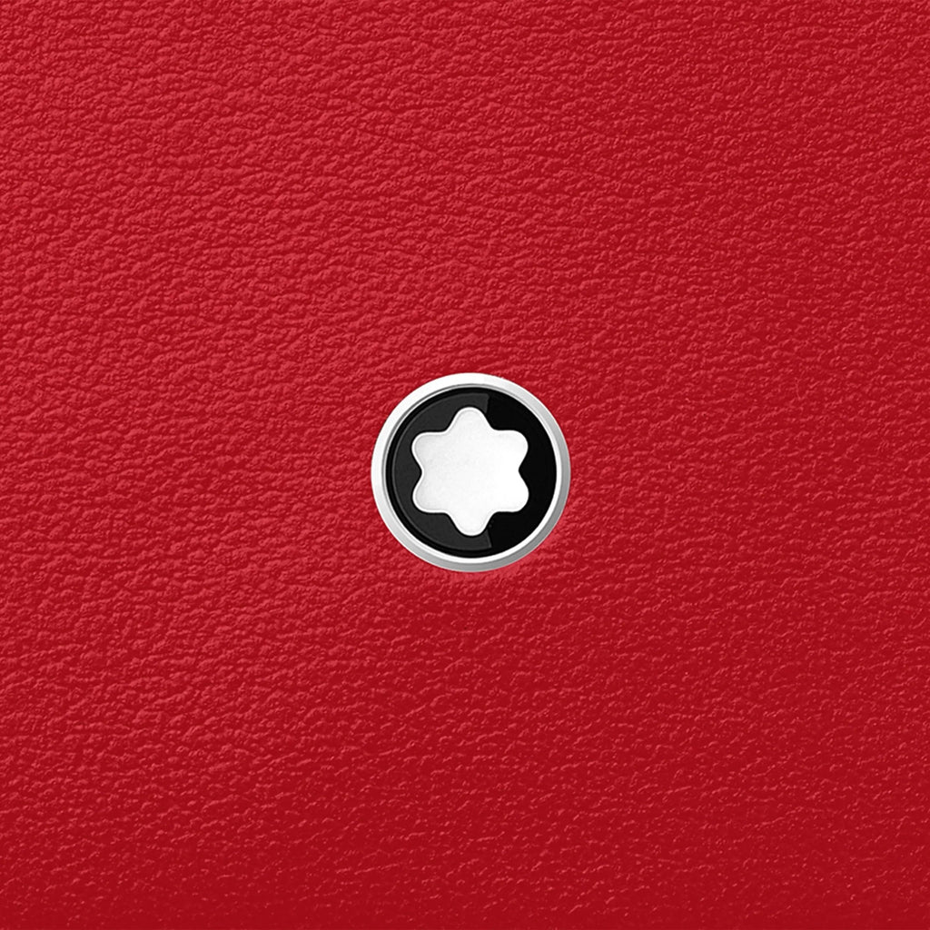 Montblanc portachiavi Meisterstück con 4 scomparti rosso/nero 129691