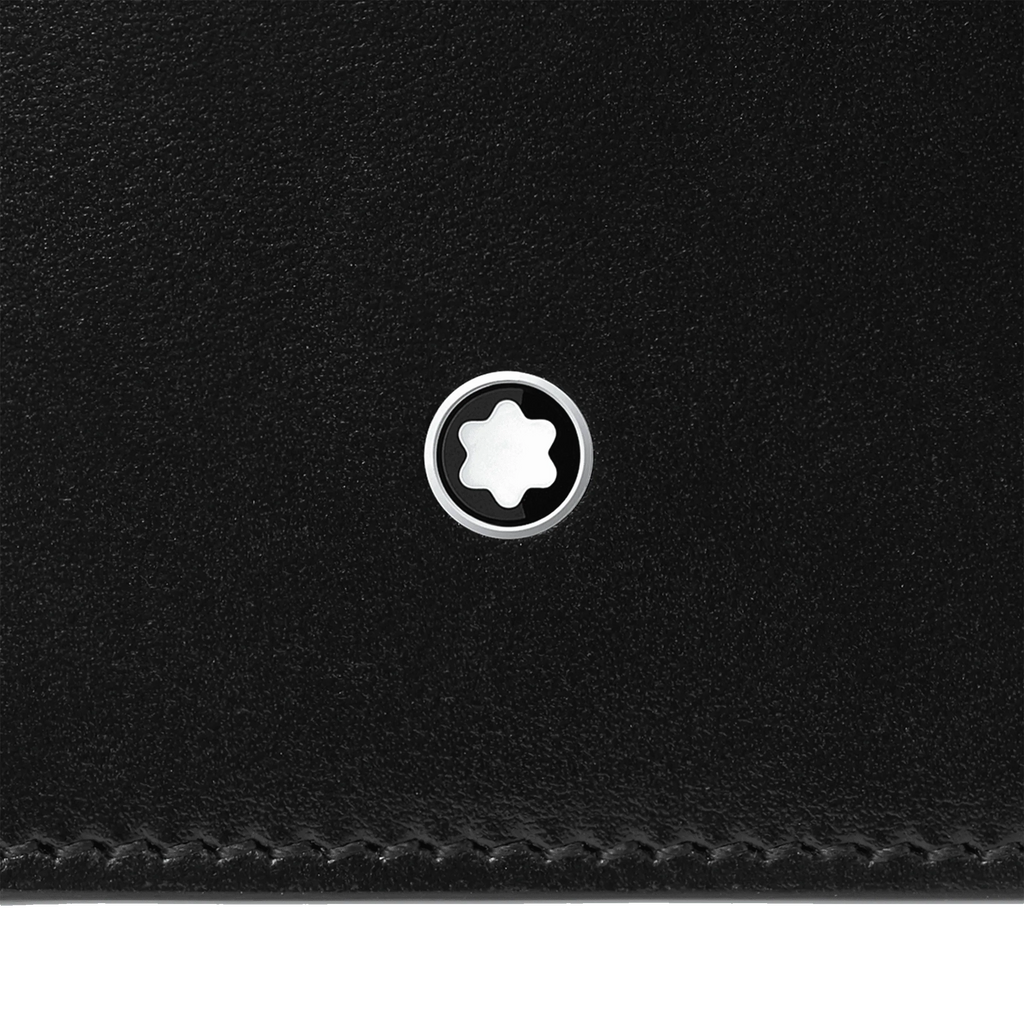 Montblanc portafoglio lungo 15 scomparti Meisterstück nero 129680