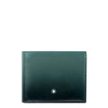 Montblanc portafoglio Meisterstück 6 scomparti Verde Britannico 198271