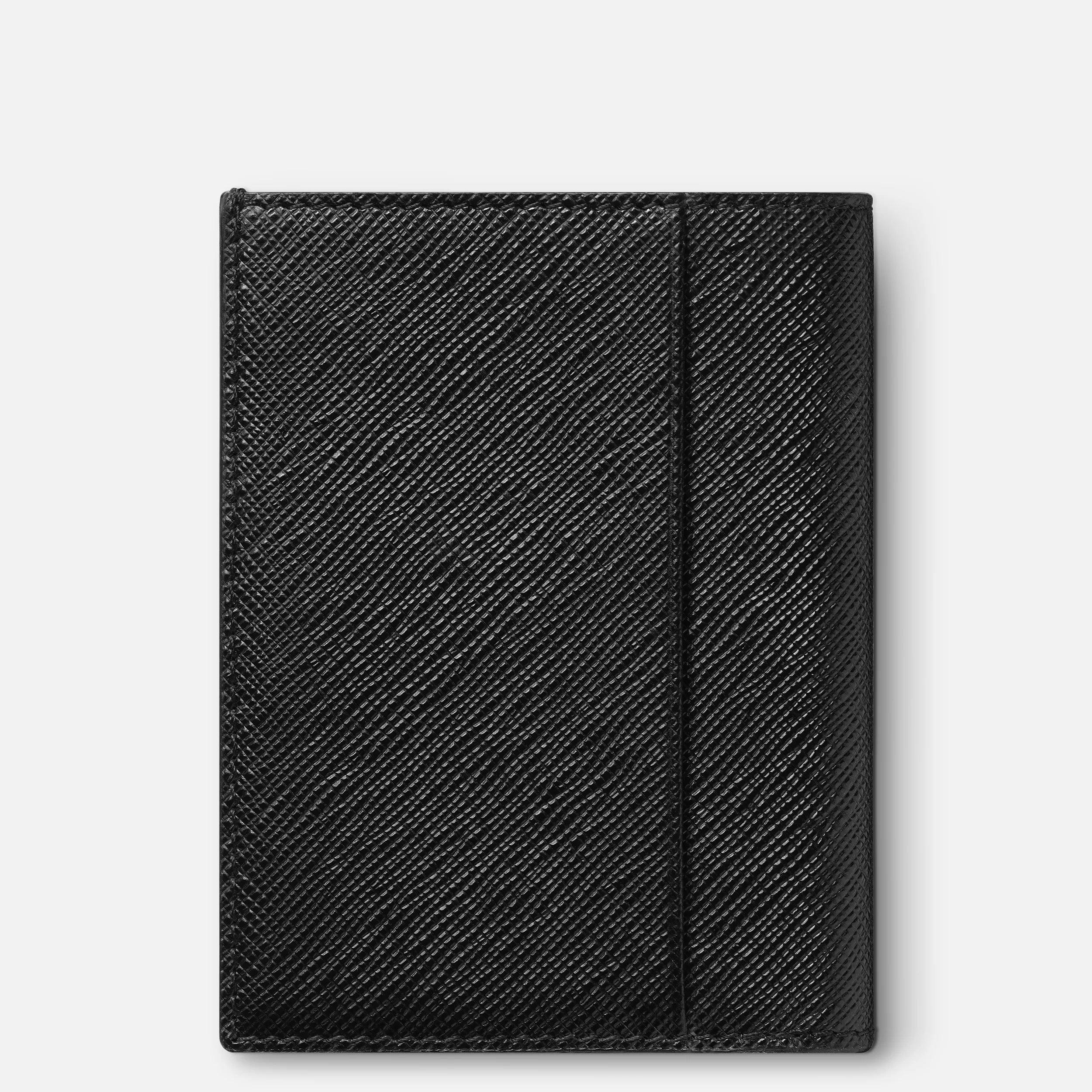 Montblanc portafoglio mini 4 scomparti Montblanc Sartorial nero 130321