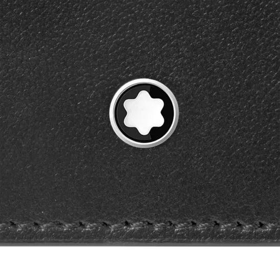 Montblanc portafoglio sottile trio soft 4 scomparti nero 198145
