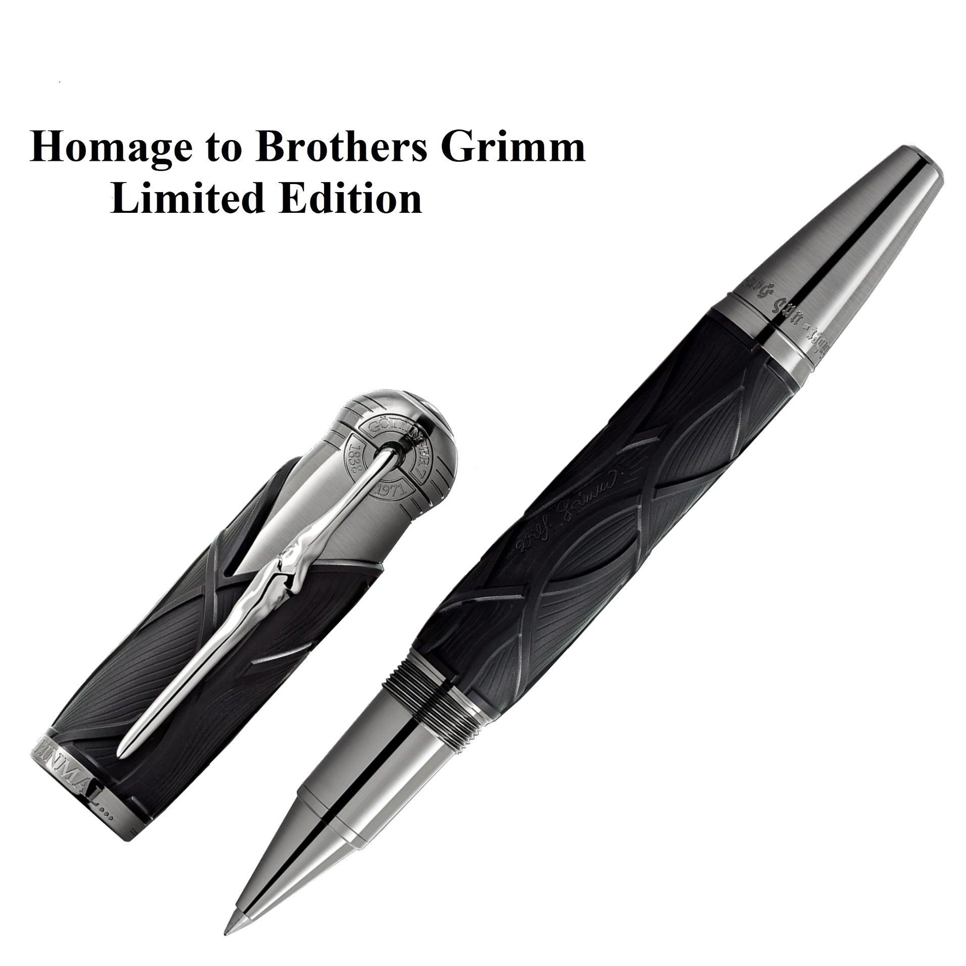 Montblanc set 3 penne Writers Edition Fratelli Grimm ( Stilografica + Roller + Sfera ) Limited Edition 128367