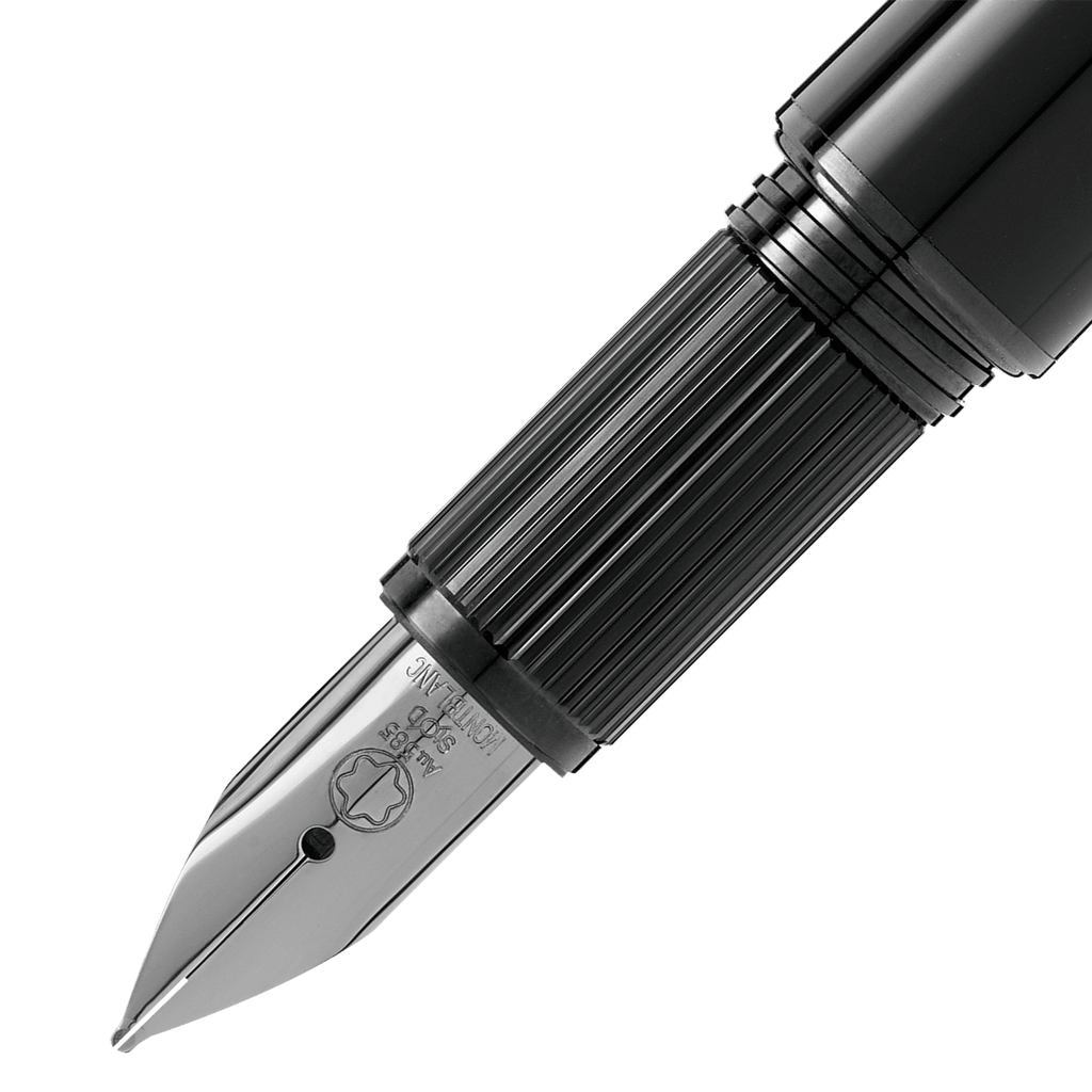 Montblanc stilografica StarWalker BlackCosmos Pregiata Resina punta M 129744