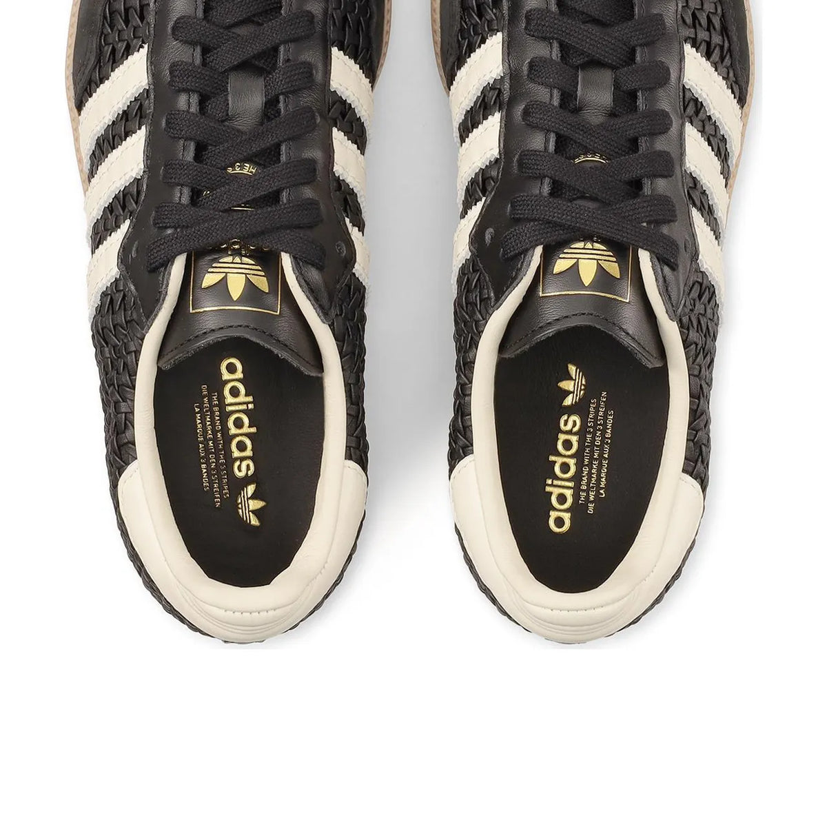 adidas Samba OG Basketweave Black Cream White