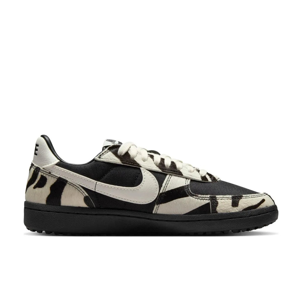 Nike Field General Black Sail Zebra Print