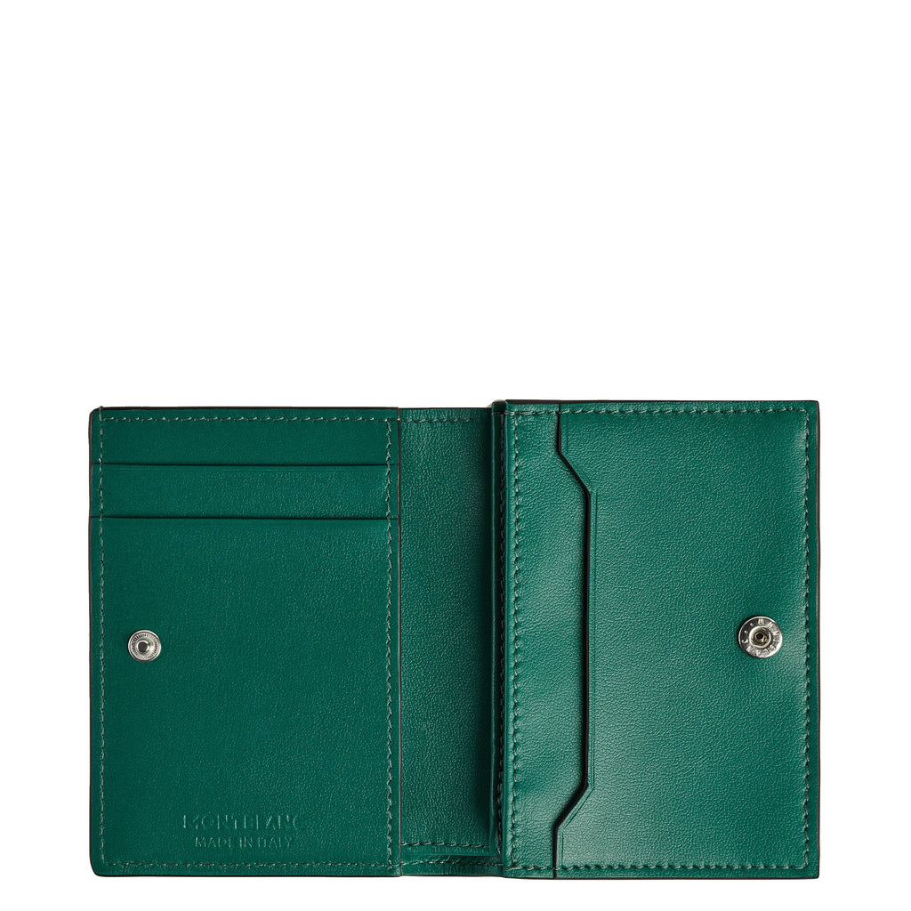 Montblanc portafoglio continental nano malachite verde 220227