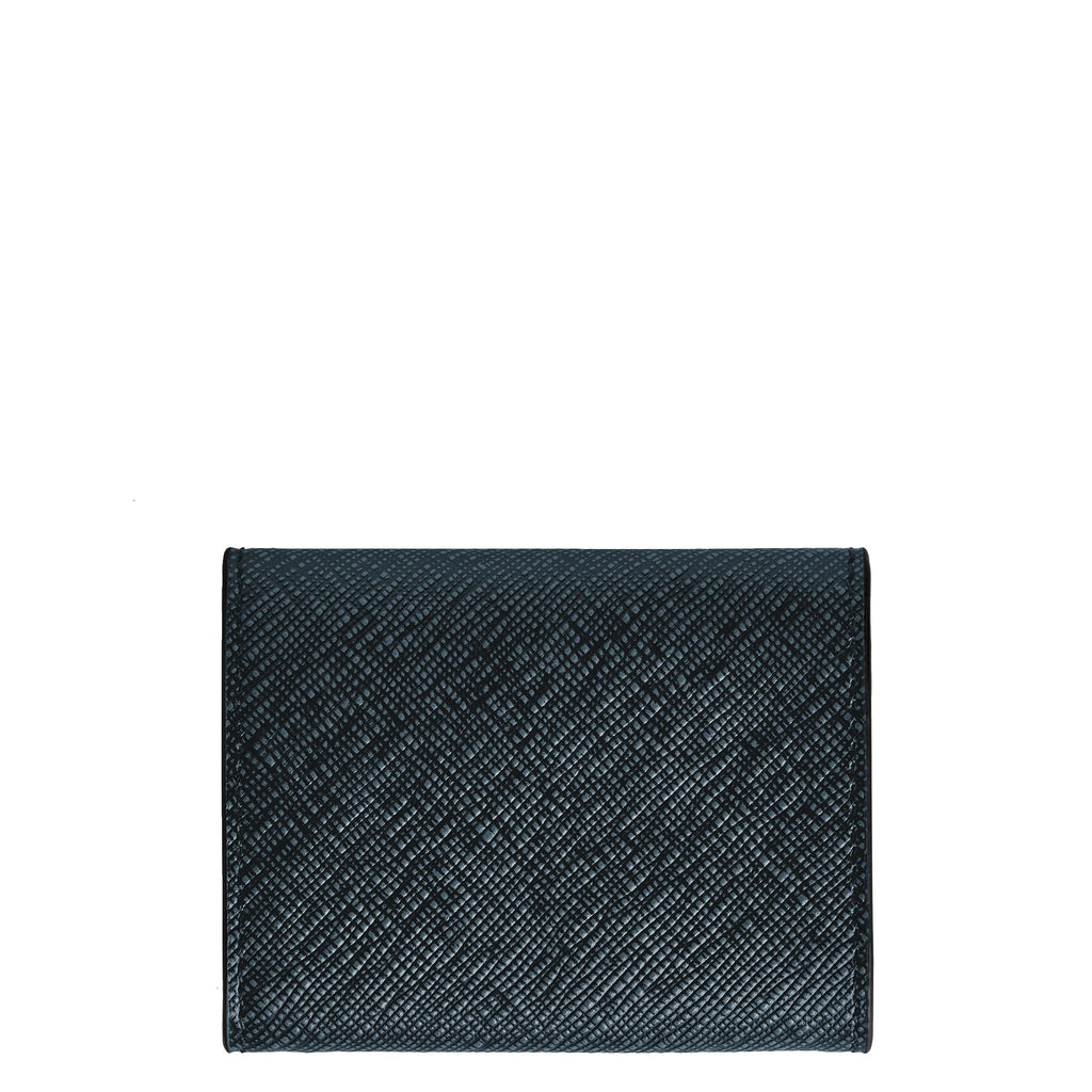 Montblanc portamonete Sartorial tweed blu 220348